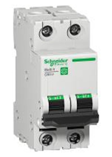 Schneider Electric Circuit breaker multi9 c60sp 2p c-curve 6a 480y/277 ul1077 (3606481168405)