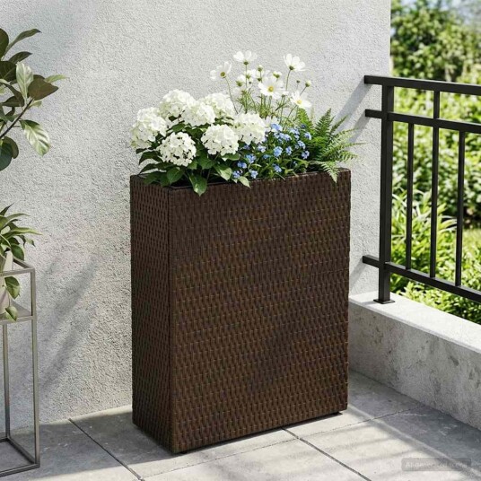 vidaXL Høy planter 55 x 22 x 70 cm Ja