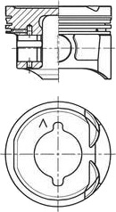 Stempel KOLBENSCHMIDT 41284600 Stempel KOLBENSCHMIDT 41284600