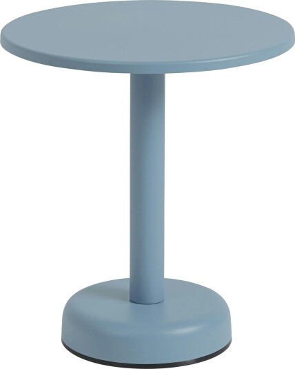 Linear Salongbord Stål Ø42x47 cm Pale Blue