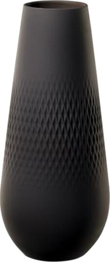 Villeroy & Boch Collier Noir Carre vase høy