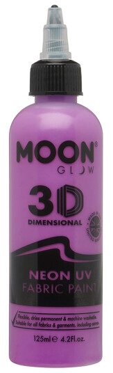 Buttericks Leco AB Moon Creations UV Neon Tekstilfarge - 125 ml Lilla