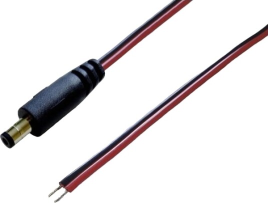 Bkl Electronic Dc-Kontakttilkobling Dc-Hunstikk - Fortinnet 5.5 Mm 2.5 Mm 0.75 M, 1 Stk Single Bkl Electronic Dc-Kontakttilkobling Dc-Hunstikk - Fortinnet 5.5 Mm 2.5 Mm 0.75 M, 1 Stk Single