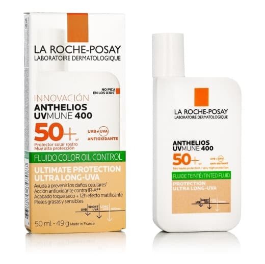 La Roche PosayANTHELIOS UVMUNE 400 Invisible Fluid SPF50+ Oil Control Tinted Fluid La Roche PosayANTHELIOS UVMUNE 400 Invisible Fluid SPF50+ Oil Control Tinted Fluid