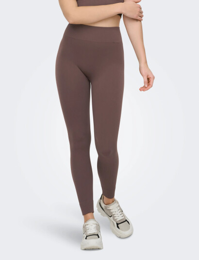 Only Play Onpjaia Hw Seam Tights Noos Brown XS/S