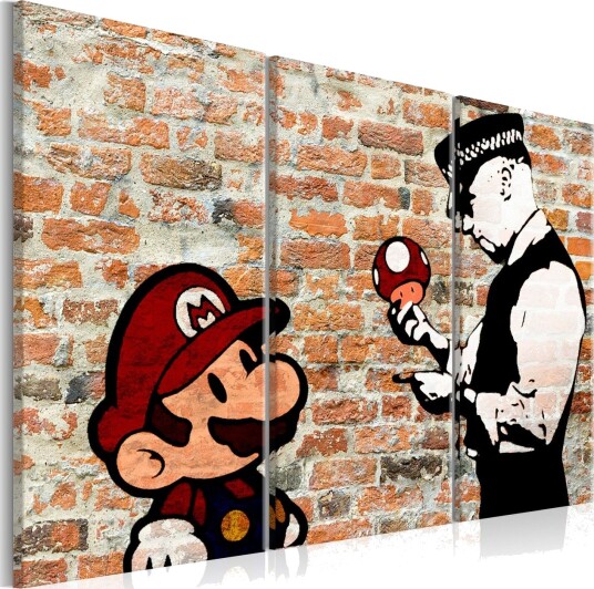 Bilde Caught Mario 90x60 Artgeist sp. z o. o.