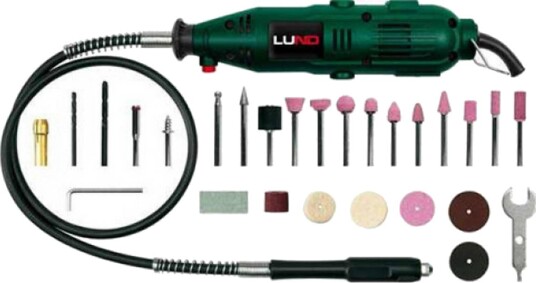 Lund Multimaskin Bruska Mini 135 w, 10000-35000/min (40 Stk. Tilbehør)