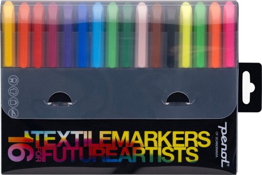 Penol For Future Artists Tekstiltusjer 16 Stk