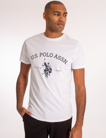 U.S. Polo Assn. Uspa T Shirt Archibald Men White XXL
