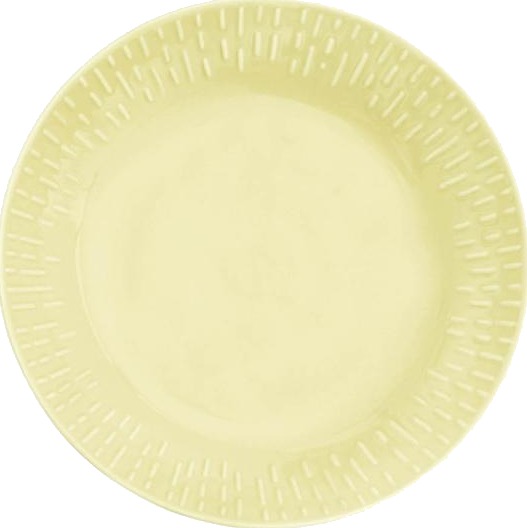 Aida - Life in colour - Confetti pastatallerken 23 cm lemon