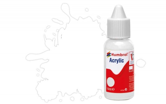 Humbrol Akryl No 35 Varnish - Blank 14ml Dropper Bottle
