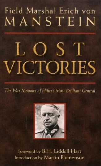 Lost Victories Av Erich Manstein