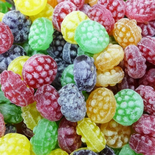 ERT Godis Bulk Frukt- & Bærblanding - 2 kg