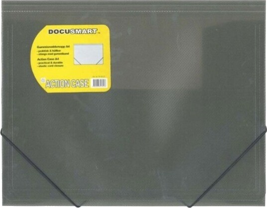 Plastmappe Bnt Docusmart Grå 210X297mm Pp/Elastic Plastmappe Bnt Docusmart Grå 210X297mm Pp/Elastic