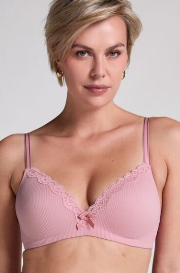 Hunkemöller Vattert bh uten bøyle Lola Rosa