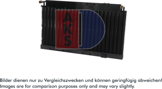 Kondensator, klimaanlegg AKS DASIS 422007N