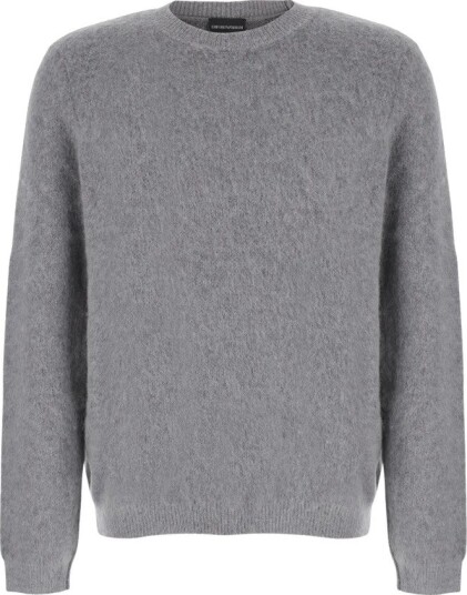 Emporio Armani Herre Strikkevarer Grå M,