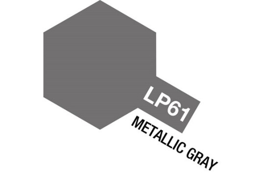 Tamiya lakkmaling LP 61 Metallic Grey