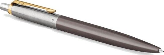 Parker Jotter XL Ballpoint Pen Grey Lacquer with Gold Trims Medium Point Blue Parker Jotter XL Ballpoint Pen Grey Lacquer with Gold Trims Medium Point Blue