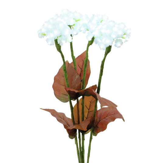 Europalms Hortensia, Hvit Med Blomster, 100 Led (83330300)