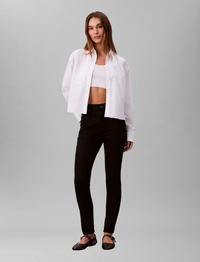 Calvin Klein Jeans High Rise Skinny Jean Ck Classic Black RG/28 Calvin Klein Jeans High Rise Skinny Jean Ck Classic Black RG/28
