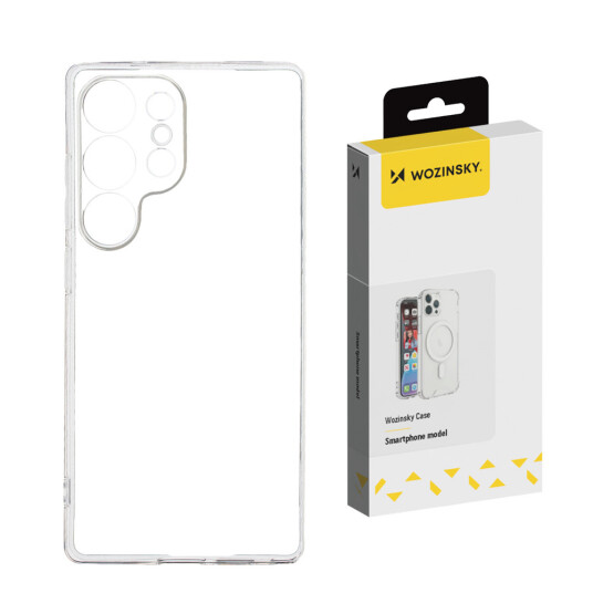 Wozinsky Ultra Clear Deksel for Samsung Galaxy S25 Gjennomsiktig