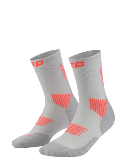 CEP Core Run Socks Mid Cut 5.0 Grey II