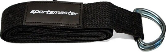 Sportsmaster yogastropp 168 cm, svart