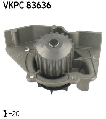 SKF VKPC 83636 Vannpumpe