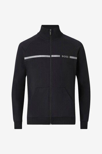 Hugo Boss BOSS Collegegenser Authentic Jacket Z Svart