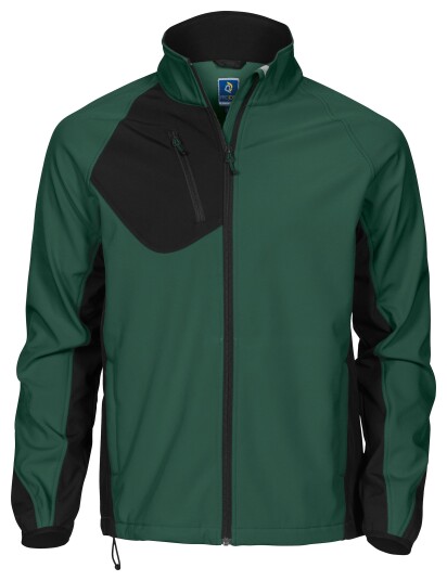 ProJob 2422 Sofshelljakke Forest green M