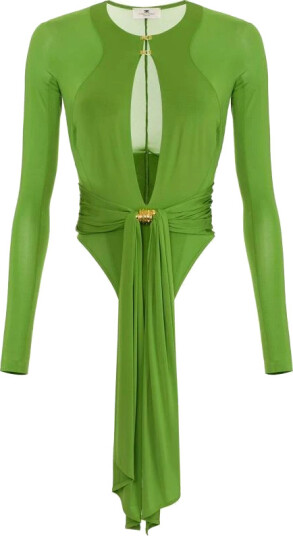 Elisabetta Franchi Dame Topper Grønn S, Elisabetta Franchi Dame Topper Grønn S,