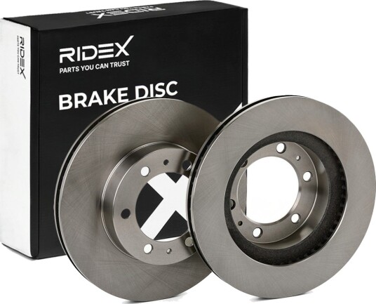 RIDEX 82B1254 Bremseskive