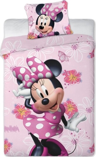 Minnie Mouse Sengetøy 100 % Bomull