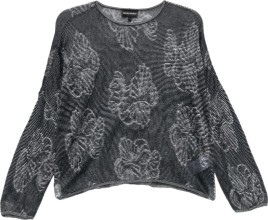 Emporio Armani Dame Strikkevarer Flerfarget XL,
