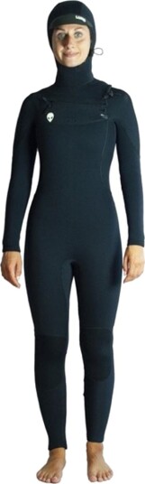 Lunasurf Women 4.4mm Hooded Yamamoto Wetsuit (Dame 6)