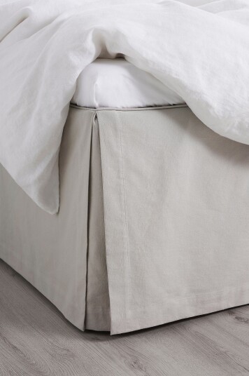Ellos Home Sengekappe Shelby høyde 52 cm Grå