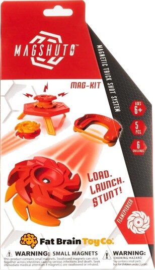 Fat Brain Toys Fat Brain Magshuto Magkit Series 1 Flamepiercer - MULTI - One Size