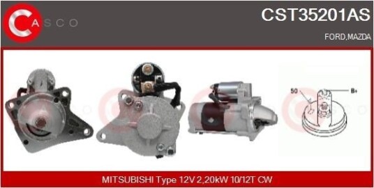 CASCO CST35201AS Starter CASCO CST35201AS Starter