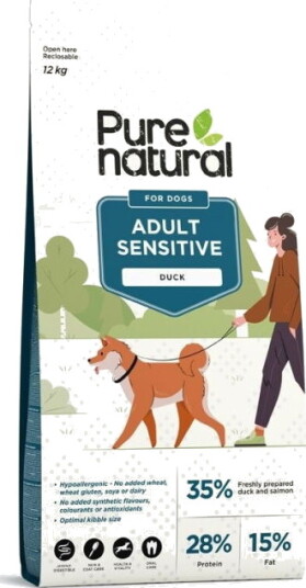 Purenatural Dog Adult Sensitive Duck (12 kg)