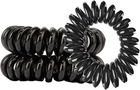 Makeup Mekka Spiral Hair Ties 3pk Black