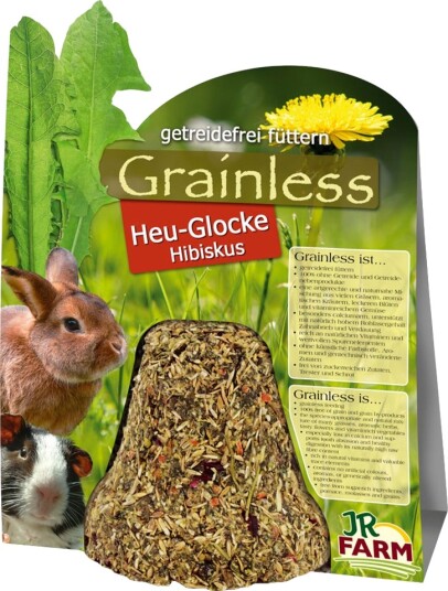 Jr Farm Grainless Høyklokke Hibiskus 2 X 250 G