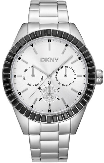 DKNY Dameklokke DK1L027M0035 Nolita Multi Glitz Sølvfarget/Stål