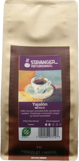 Mexico Yajalón 250g Økologisk Hele bønner