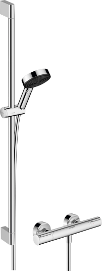 Hansgrohe Pulsify Select S Dusjpakke 90 cm 3jet m/termostat Krom