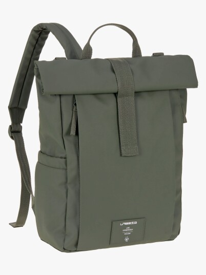 LÄSSIG Stelleryggsekk Rolltop Up Backpack olive