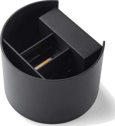 Lumenlight Bonito utendørs vegglampe sort Lumenlight Bonito utendørs vegglampe sort