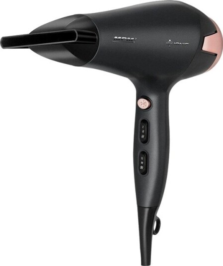 MPM MSW-24 Hårføner - 2500W, 3 varmeinnstillinger - Sort/Rosa