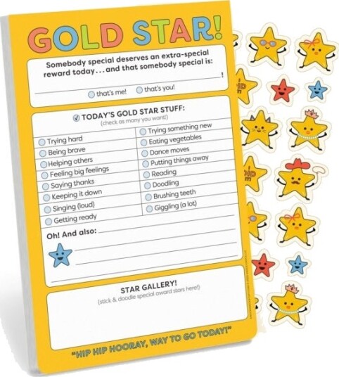Knock Knock Kids Gold Star! Playtime Pads Knock Knock Kids Gold Star! Playtime Pads