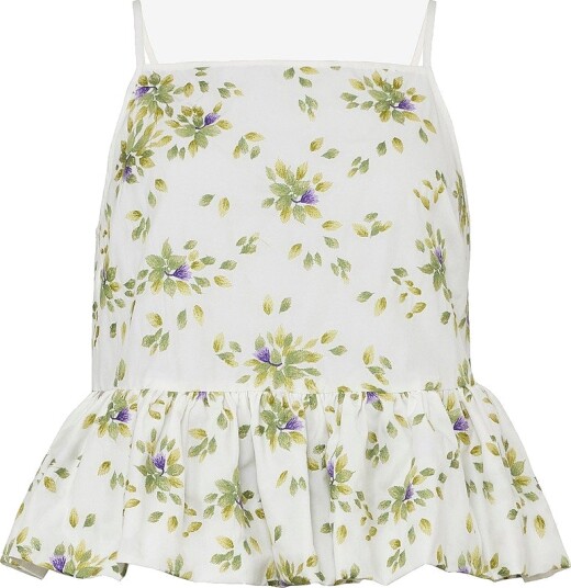 byTimo   Topp Cotton Taffeta   Hvit